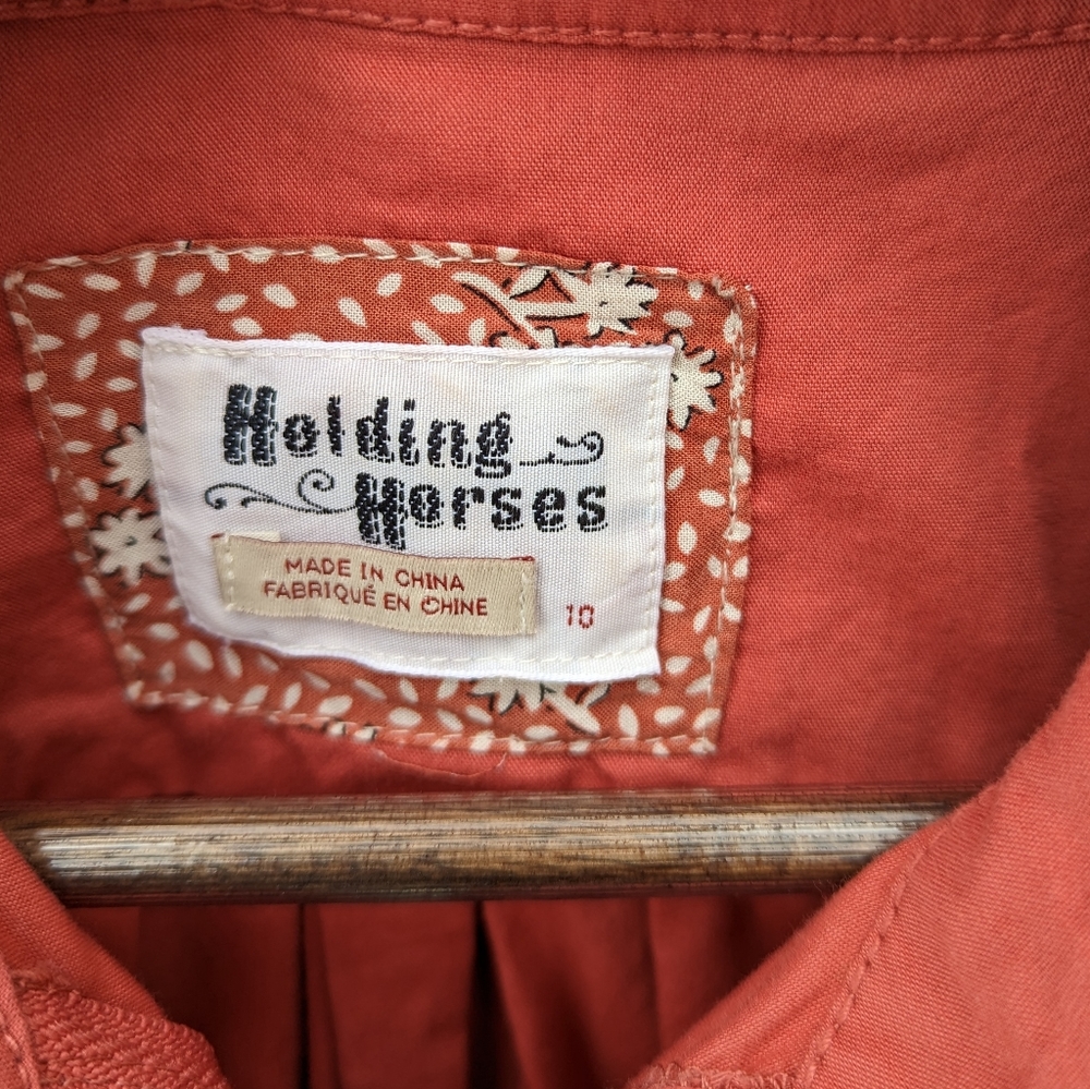 Anthro Holding Horses Utility Romper - Picture 2 of 9